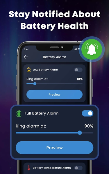Battery Charging Theme ۴K - عکس برنامه موبایلی اندروید