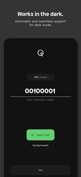 Tellurium: No Contact Message - Image screenshot of android app