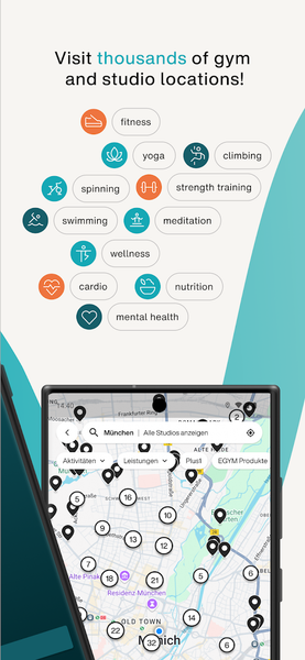 EGYM Wellpass - عکس برنامه موبایلی اندروید