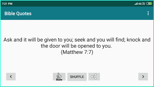 Motivational Bible Quotes - Image screenshot of android app