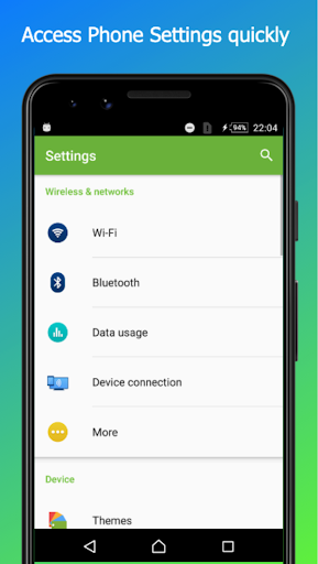 Service Menu for Sony Xperia - Image screenshot of android app