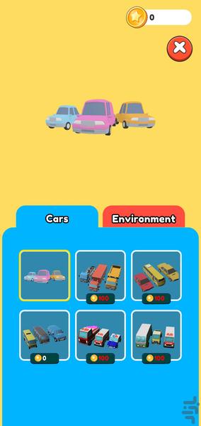 Clear Cars 3D - Gameplay image of android game