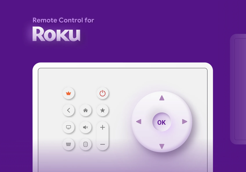 Roku Remote TV: Control & Cast - Image screenshot of android app