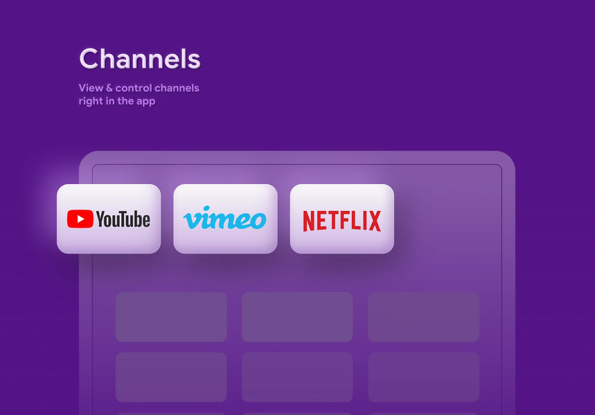 Roku Remote TV: Control & Cast - Image screenshot of android app