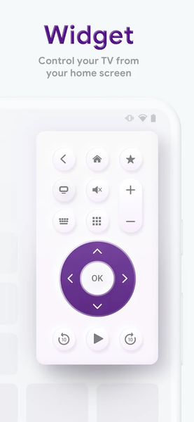 Roku Remote TV: Control & Cast - Image screenshot of android app