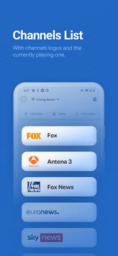 Samsung Smart TV Remote - Image screenshot of android app