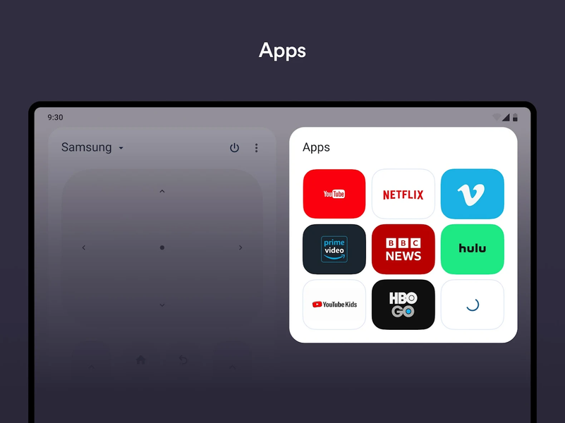 Universal Remote for Smart TV - عکس برنامه موبایلی اندروید