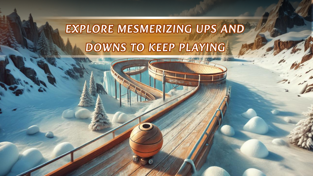 Balancer Game: 3D Ball Rolling - Gameplay image of android game