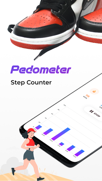 Pedometer: Step Counter & Walk - عکس برنامه موبایلی اندروید