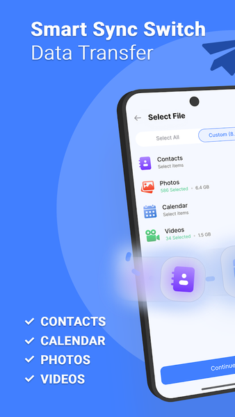 Smart Sync Switch My Phone - عکس برنامه موبایلی اندروید