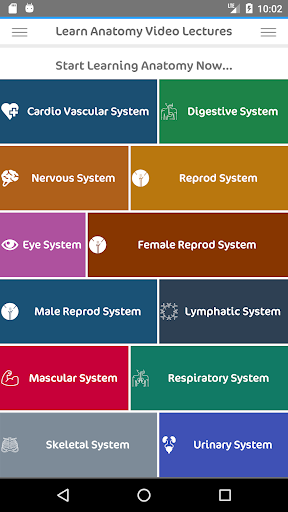 Learn Human Anatomy Video Lectures - Image screenshot of android app