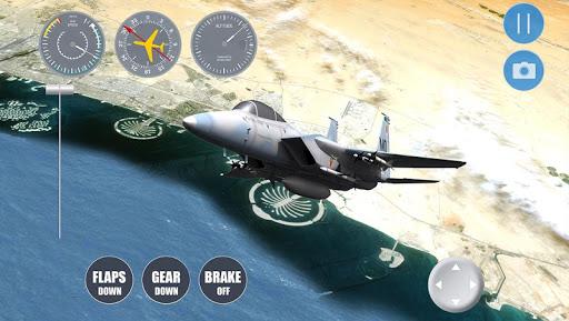 Airplane Dubai - Gameplay image of android game