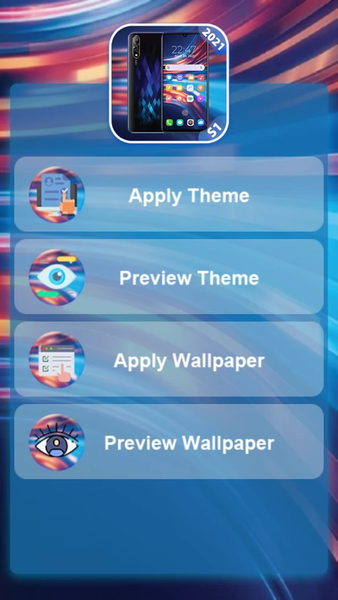 vivo s1 Launcher Ultra Themes - Image screenshot of android app