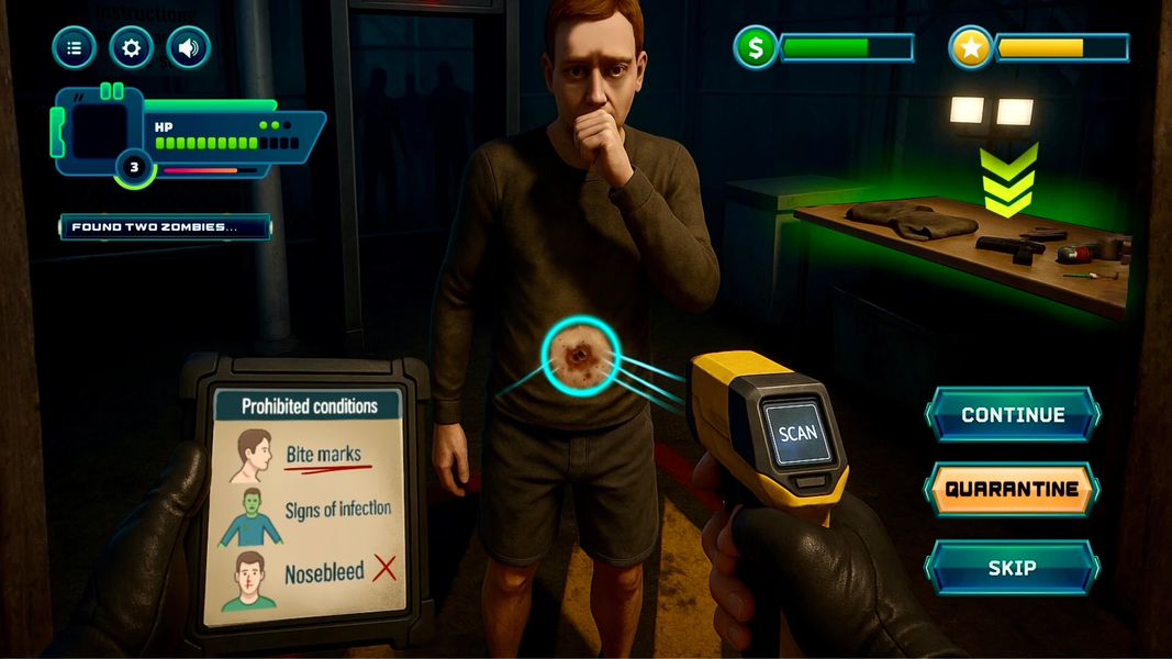 Quarantine: Security Protocol - عکس بازی موبایلی اندروید