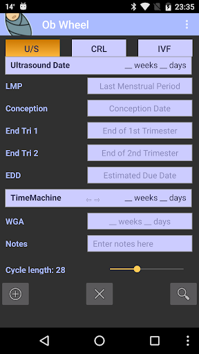 OB Wheel (Pregnancy calculator) - عکس برنامه موبایلی اندروید