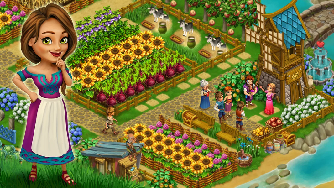 Farland: Farm Village - Gameplay image of android game