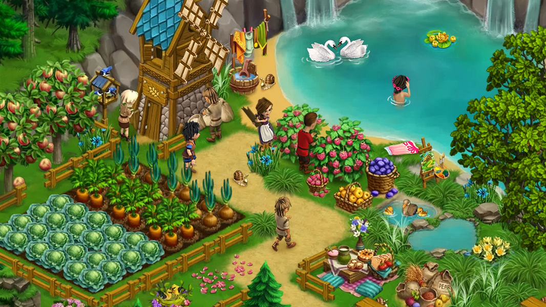 Farland: Farm Village - Gameplay image of android game