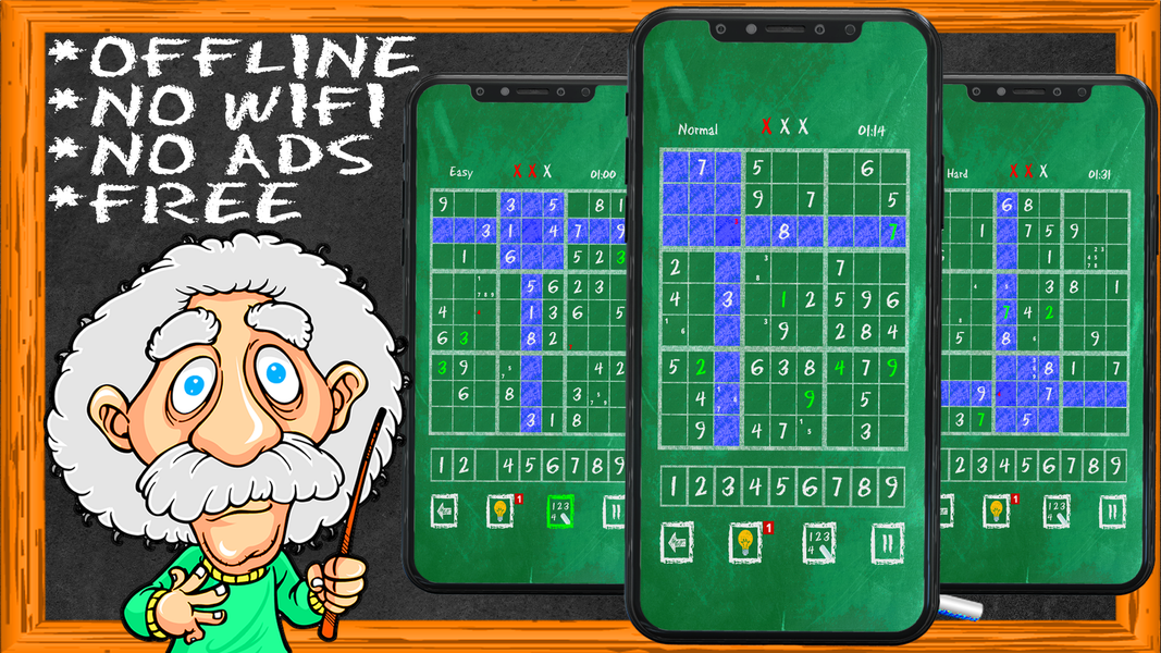 Sudoku Offline Games No Wifi - Gameplay image of android game