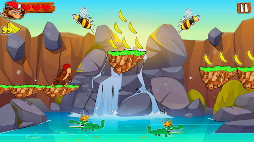 Monkey Game Offline Games - Gameplay image of android game
