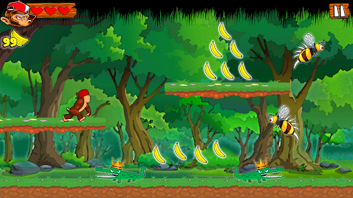 Monkey Game Offline Games - Gameplay image of android game