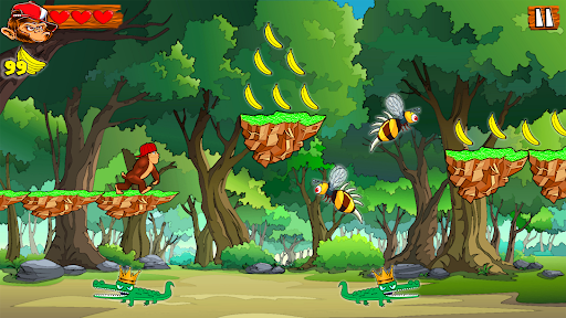 Monkey Game Offline Games - Gameplay image of android game