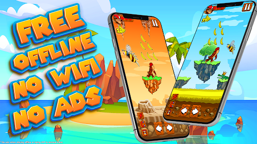 Monkey Game Offline Games - Gameplay image of android game