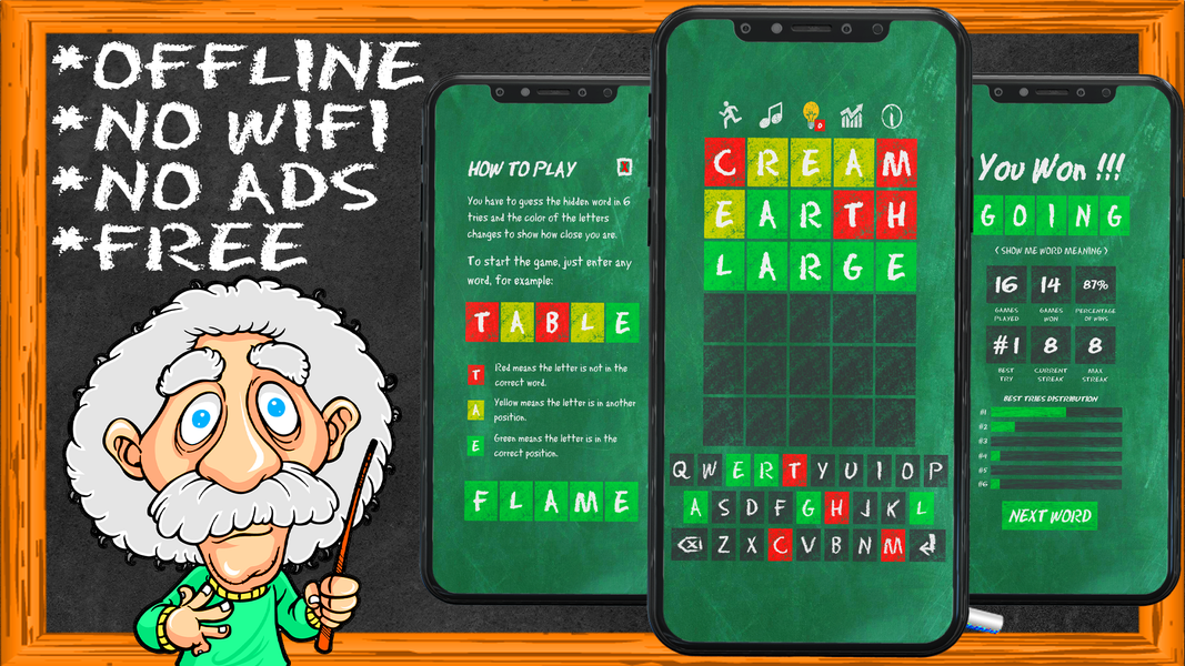 Word Games Offline Games - Gameplay image of android game