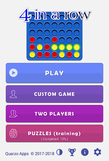 4 in a row - Gameplay image of android game