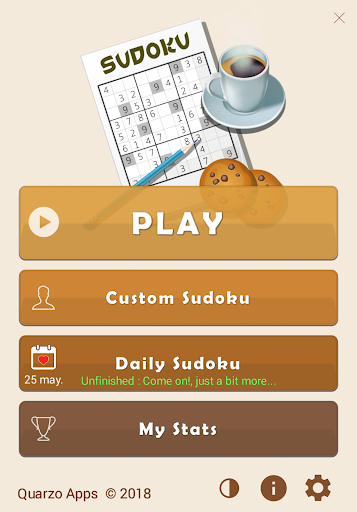 Sudoku classic - Gameplay image of android game