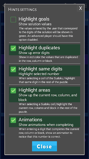 Sudoku classic - عکس بازی موبایلی اندروید