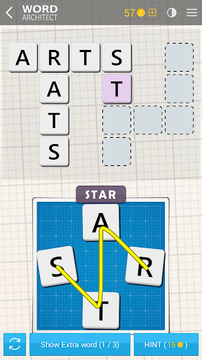 Word Architect - Crosswords - Gameplay image of android game