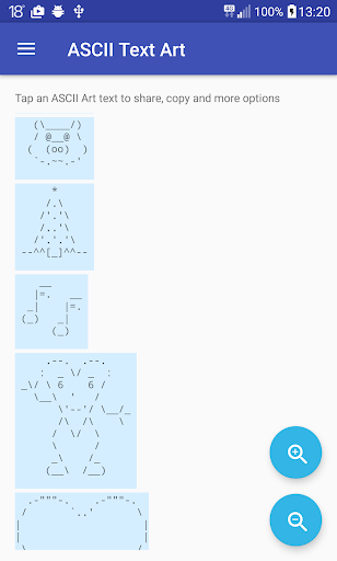 ASCII Text Art - Image screenshot of android app