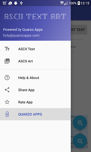 ASCII Text Art - Image screenshot of android app