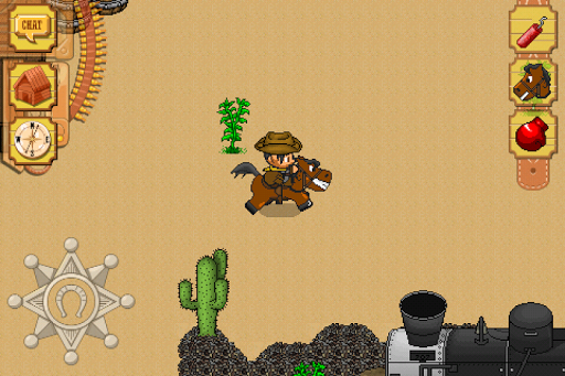 GraalOnline Ol'West - Gameplay image of android game