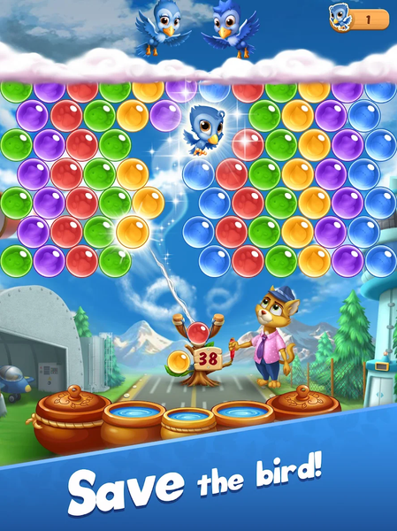 Bubble Pop: Forest Rescue - عکس بازی موبایلی اندروید