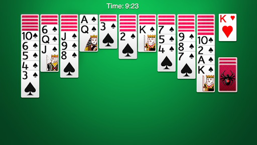 Spider Solitaire - عکس بازی موبایلی اندروید