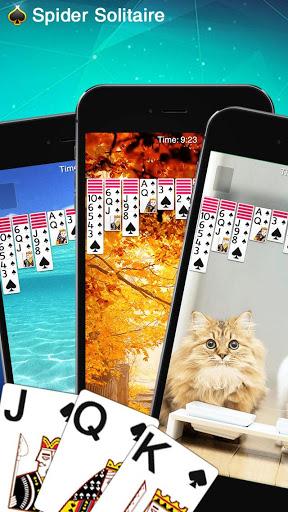 Spider Solitaire - عکس بازی موبایلی اندروید