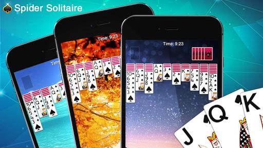 Spider Solitaire - عکس بازی موبایلی اندروید