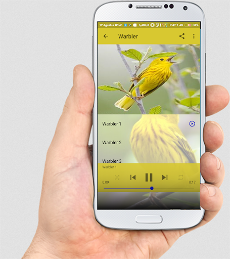 TERAPI KENARI F1 MASTER - Image screenshot of android app