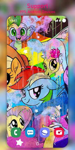 Cute pony wallpaper 4K - Image screenshot of android app
