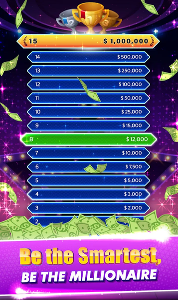 Quizaber: Trivia Millionaire - عکس بازی موبایلی اندروید