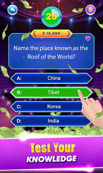 Quizaber: Trivia Millionaire - عکس بازی موبایلی اندروید