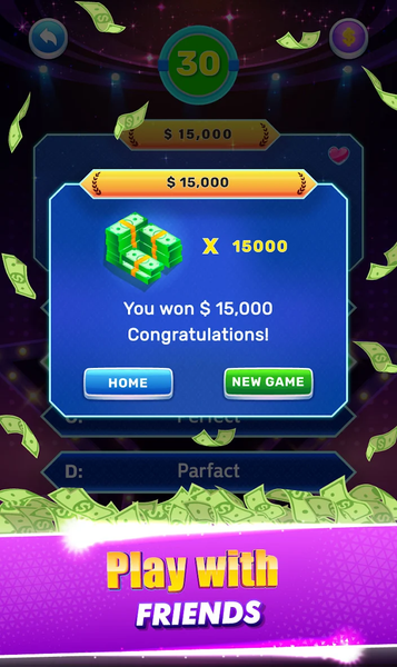 Quizaber: Trivia Millionaire - عکس بازی موبایلی اندروید