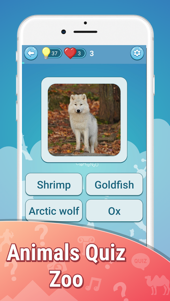 Animals quiz zoo: fish birds - عکس بازی موبایلی اندروید