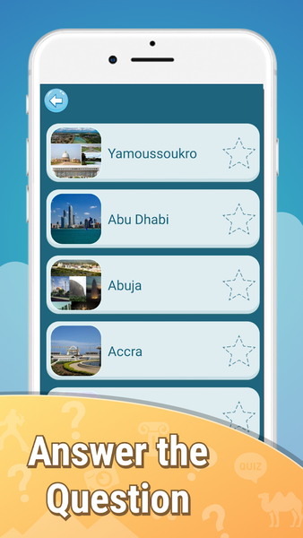 Country Capitals All City Quiz - عکس برنامه موبایلی اندروید