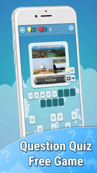 Country Capitals All City Quiz - عکس برنامه موبایلی اندروید