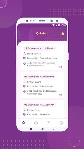 Quicdent – Temp Dental Jobs - عکس برنامه موبایلی اندروید