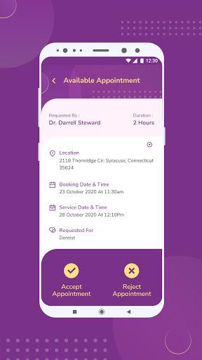 Quicdent – Temp Dental Jobs - عکس برنامه موبایلی اندروید