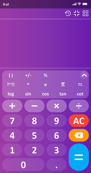 Simple Calculator - عکس برنامه موبایلی اندروید