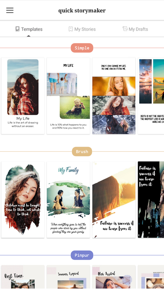 Quick Storymaker: 2020 Best st - Image screenshot of android app